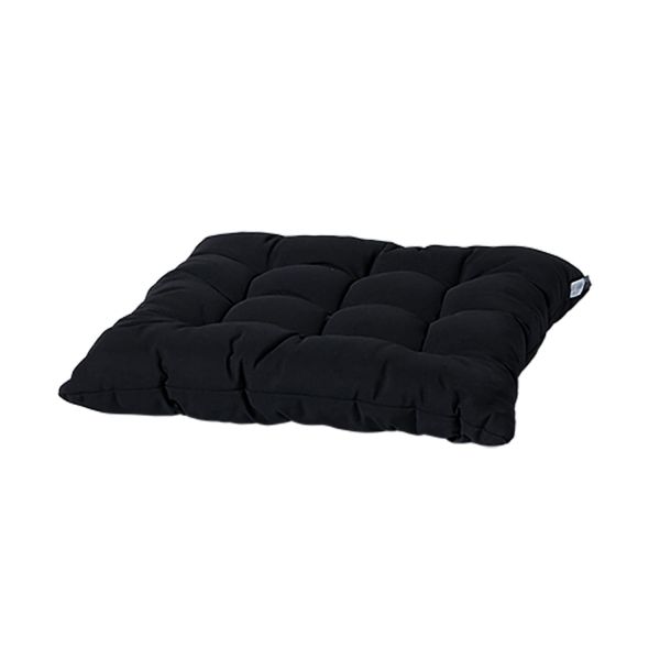 Madison Toscane Sitzkissen Panama Black 46x46x8 cm