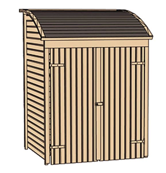 Weka Fahrrad- und Mehrzweckbox| natur| 19 mm