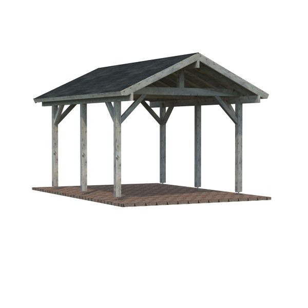 Palmako Carport Robert 11,7 m² grau