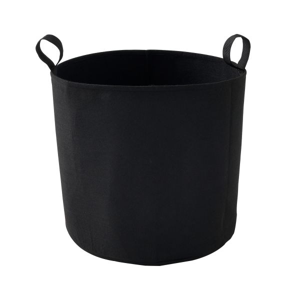 Nordje Pflanztasche schwarz Ø 35 cm
