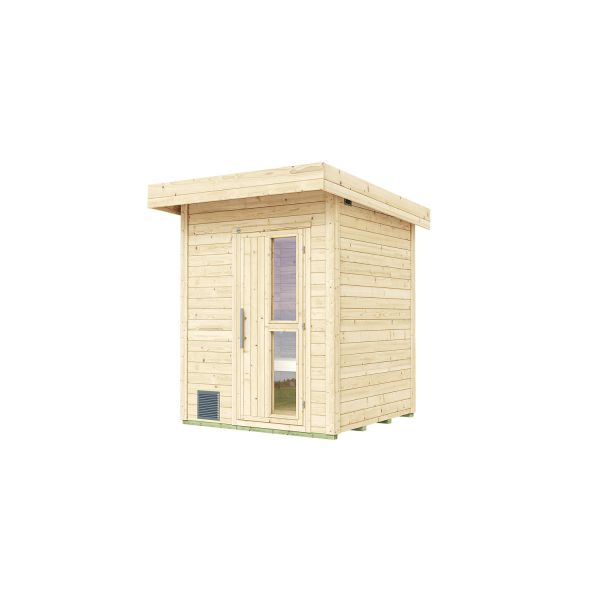 Weka Saunahaus NAANTALI mit Kompakt Ofen