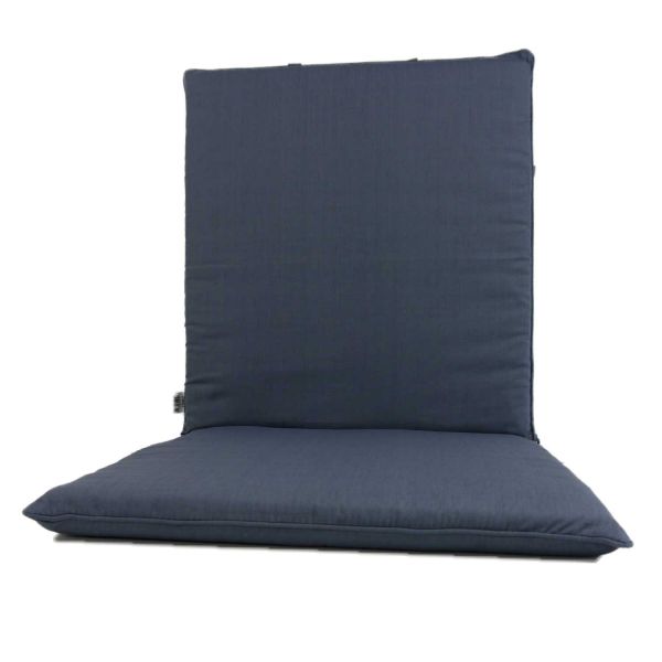 Nordje Niederlehner Gartenstuhl Auflage Blau 100x50x5 cm