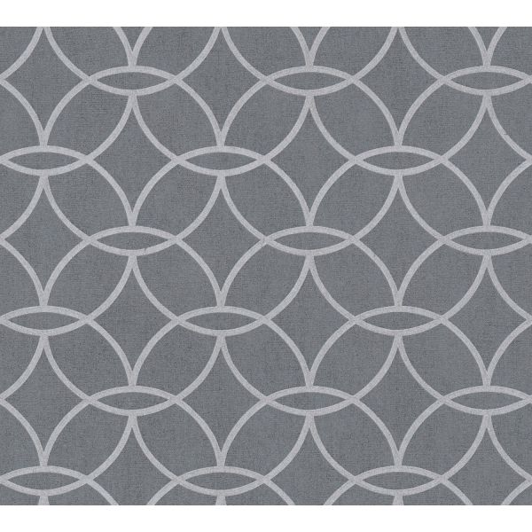 Architects Paper Tapete "Villa" Vlies grau-silber 375645