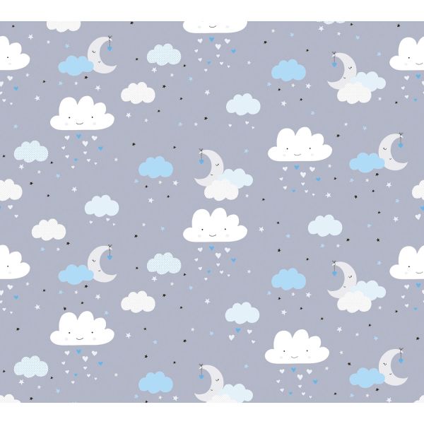 A.S. Création Kindertapete "Little Love" Vlies Sterne 381252