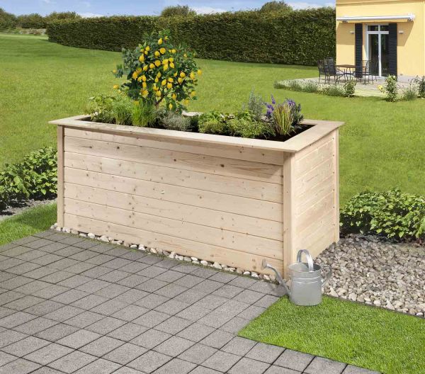 Weka Profi-Hochbeet | 669 C| natur| 28 mm | 217|6x92x81 cm