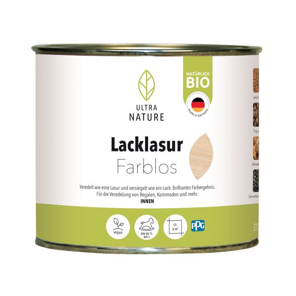 Ultra Nature Lacklasur Farblos 0,375l