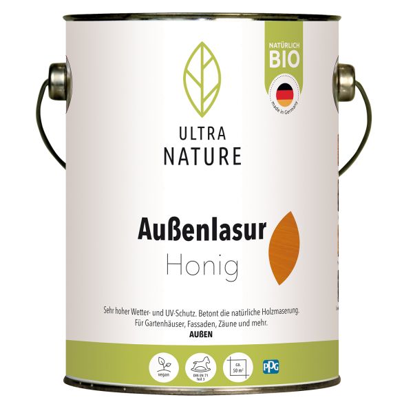 Ultra Nature Außenlasur Honig 2,5l