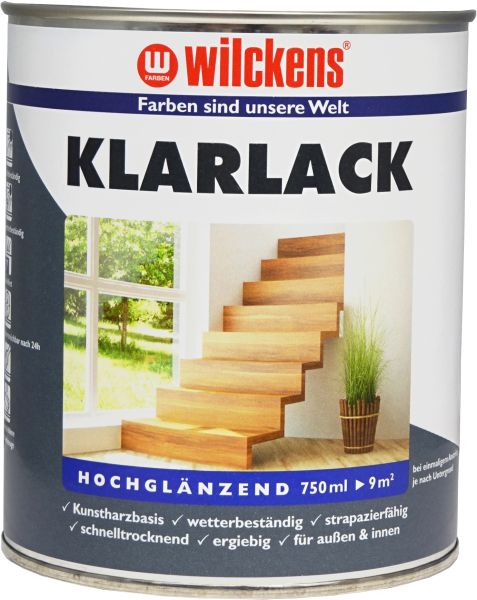Wilckens Klarlack hochglänzend 0,75l