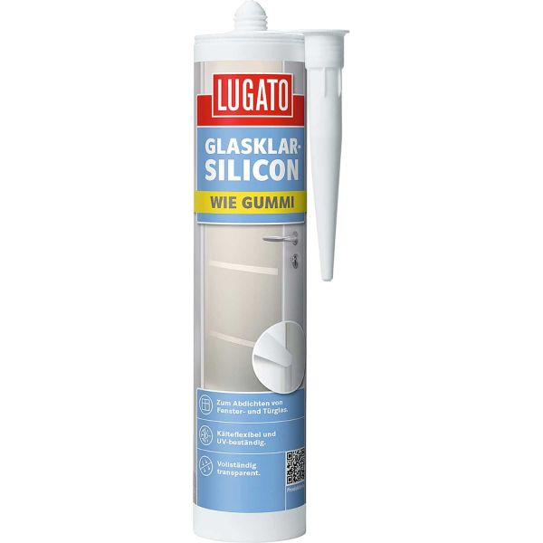 LUGATO Glasklar-Silicon Wie Gummi 310 ml