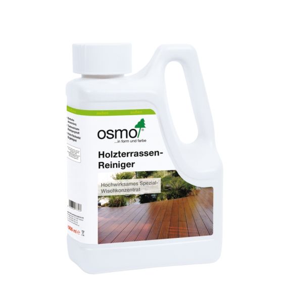 Osmo Holzterrassen-Reiniger 1l, Wischkonzentrat zur Reinigung von Terrassen