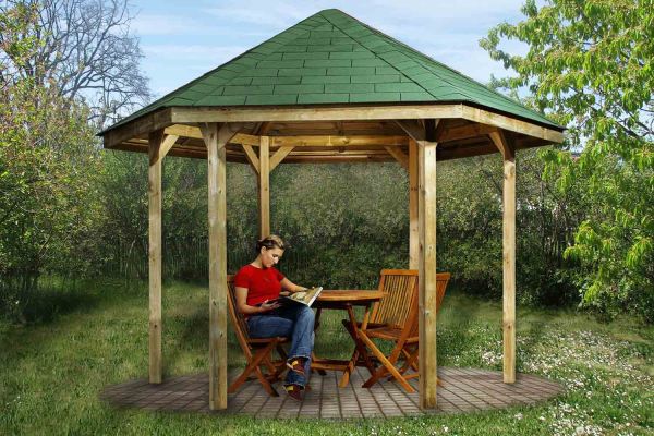 Weka Pavillon 656 Gr.1 | 326x376x295 cm