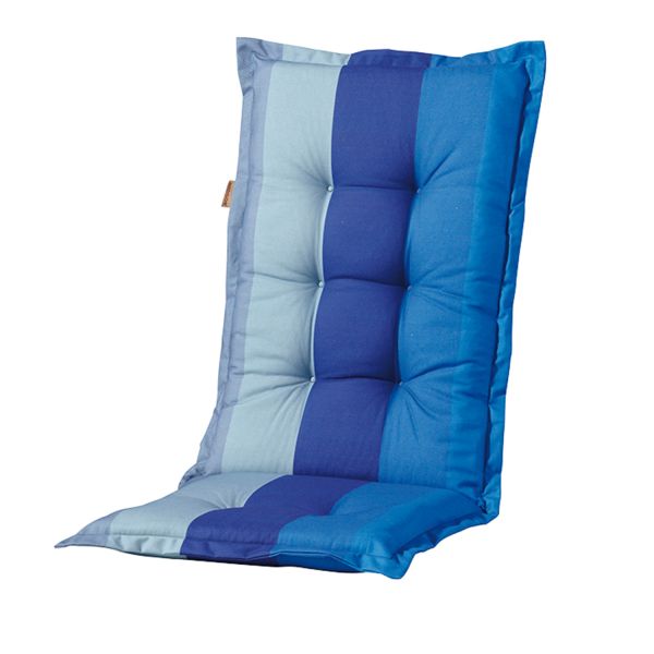 Madison Gartenmöbelauflage Lars Kobalt Niederlehner Kissen Auflage 1100x500x80 mm