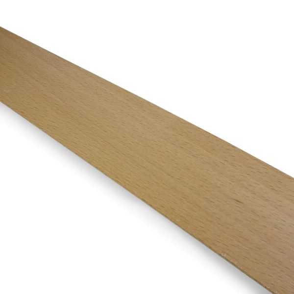 Furnierkante 2 mm, mit Schmelzkleber 25mm Buche gedämpft