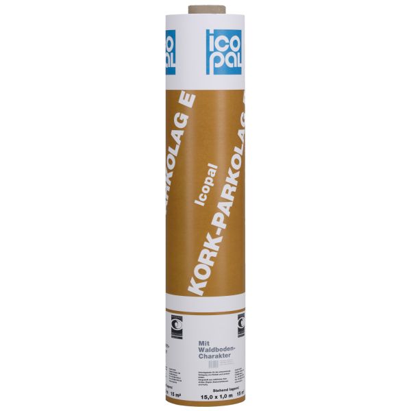 Trittschalldämmung für Parkett / Laminat / Korkschrot 1000x10000x3,0 mm 10 m²