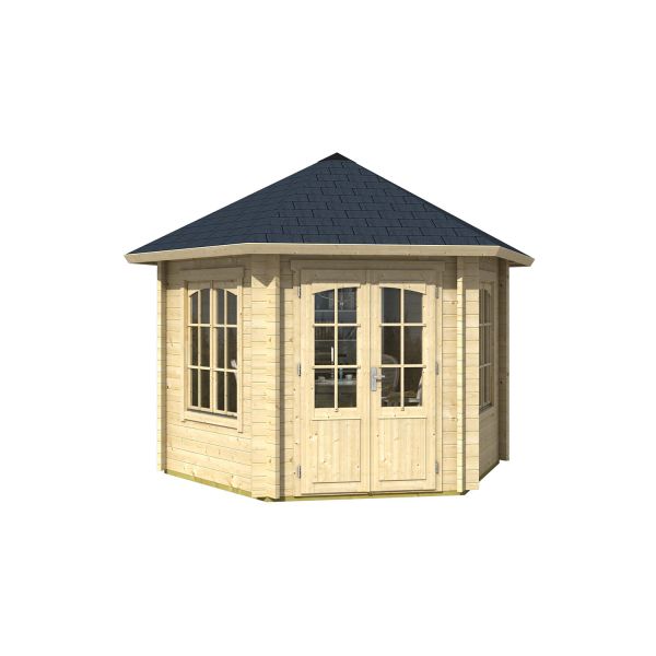 Lasita Maja Pavillon Rivera Naturbelassen 350x303 cm