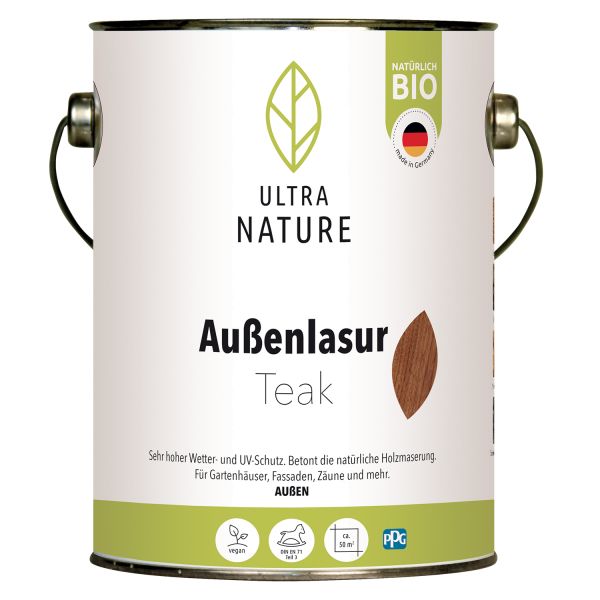 Ultra Nature Außenlasur Teak 2,5l