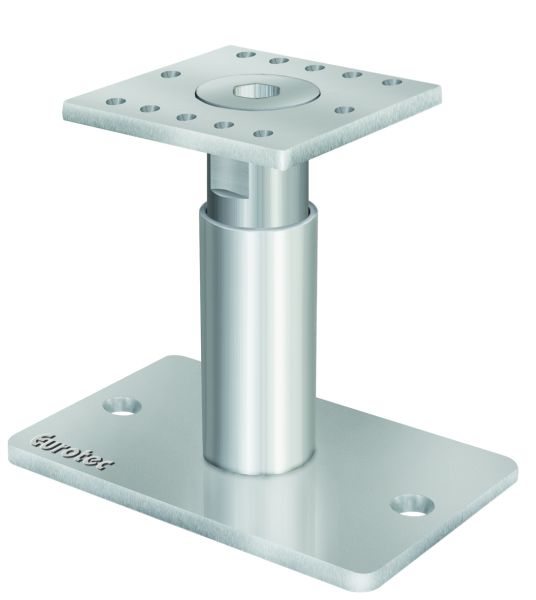 Eurotec PediX Pfostenträger 140 - 190 mm unsichtbare Verschraubung, höhenverst.