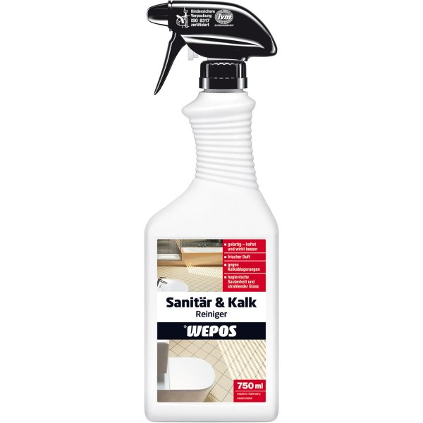 Wepos Sanitär & Kalk Reiniger 750 ml