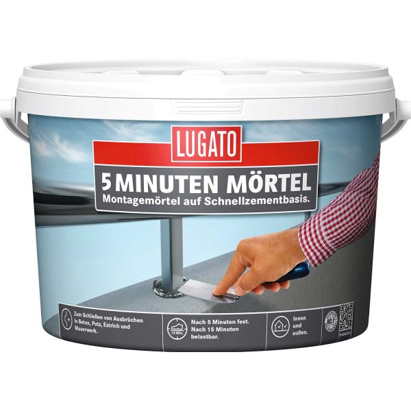 LUGATO 5 Minuten Mörtel 10 kg