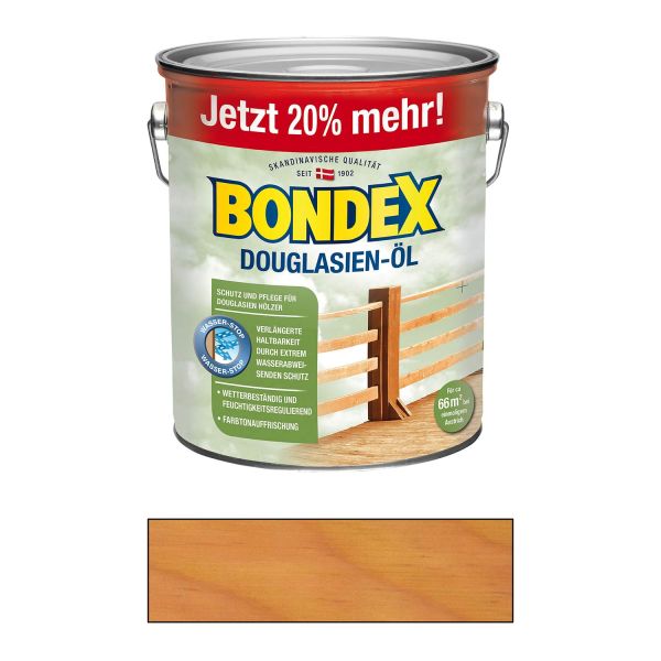Bondex Douglasien Öl 3,00 l Douglasie für den Außenbereich
