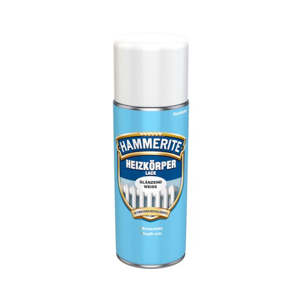 HAMMERITE Heizkörperlack Weiß Glanz 400ml