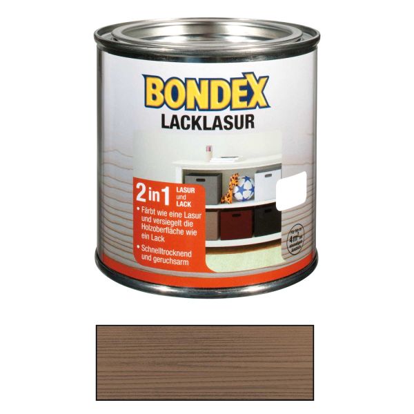 Bondex Lacklasur Haselnuss 0,375l