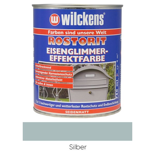 Wilckens Rostorit Eisenglimmer Silber seidenmatt 0,75l
