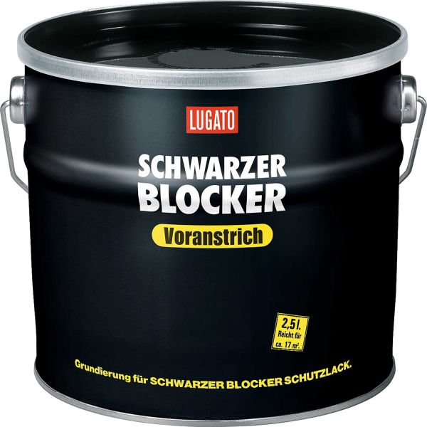 LUGATO Schwarzer Blocker Voranstrich 2,5 l