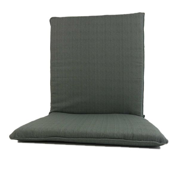 Nordje Niederlehner Gartenstuhl Auflage Grau 100x50x5 cm