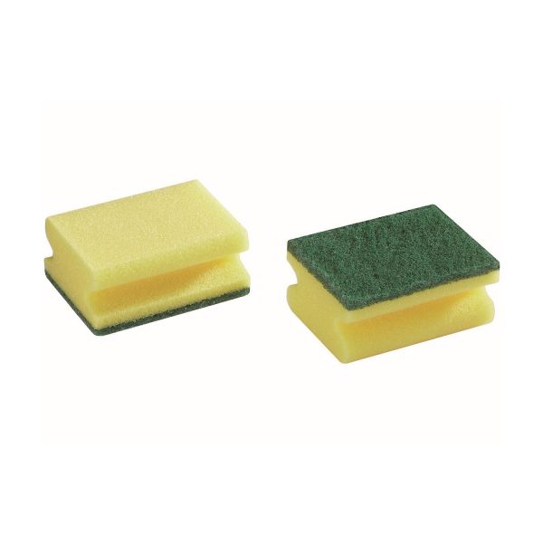 Leifheit 2 Schwämme Medium, die Küchenschwämme sind die ideale Spühlhilfe