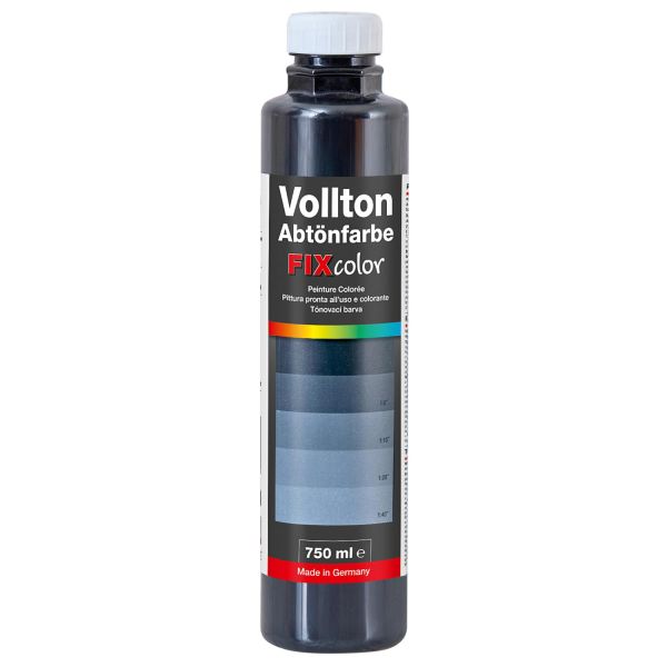FIXcolor Abtönfarbe Schwarz 750 ml