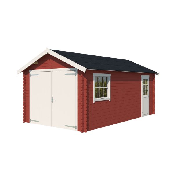 Lasita Maja Garage Dillon Schwedenrot 300x540 cm