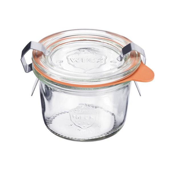 Westmark 6 Gläser Weck 80ml 60mm,Stahl, GLAS, Einmachglas