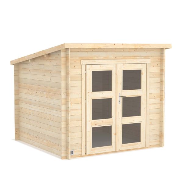 Nordje Holz-Gartenhaus Sölve 4,9m² 252x260 H 218 cm