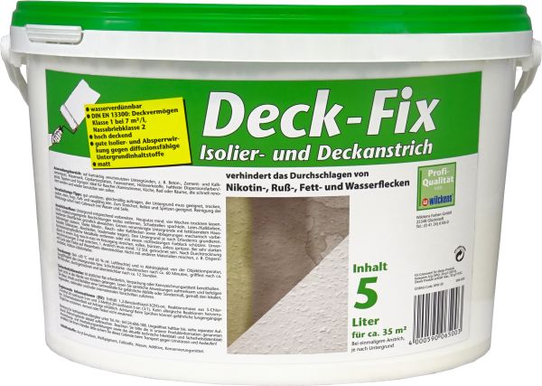 Deck-Fix, Isolier- und Deckanstrich