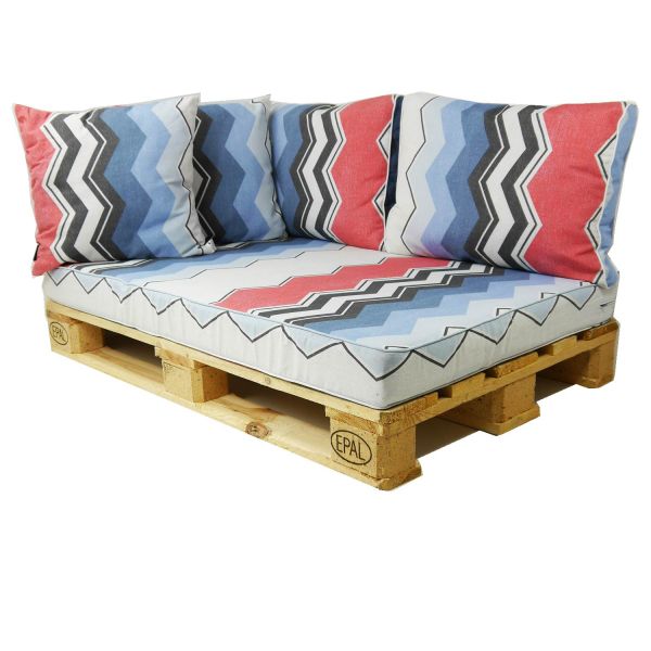 Nordje Palettenkissen Style Chris mit Dekokissen