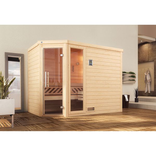 Weka Massivholzsauna TURKU 3 GTF