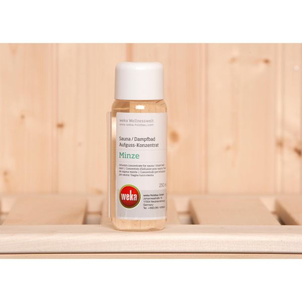 Weka Sauna Aufguss Konzentrat Minze 250ml Dampfbad Duft Wellness Entspannung