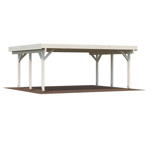 Palmako Carport Karl 20,6 m² transparent