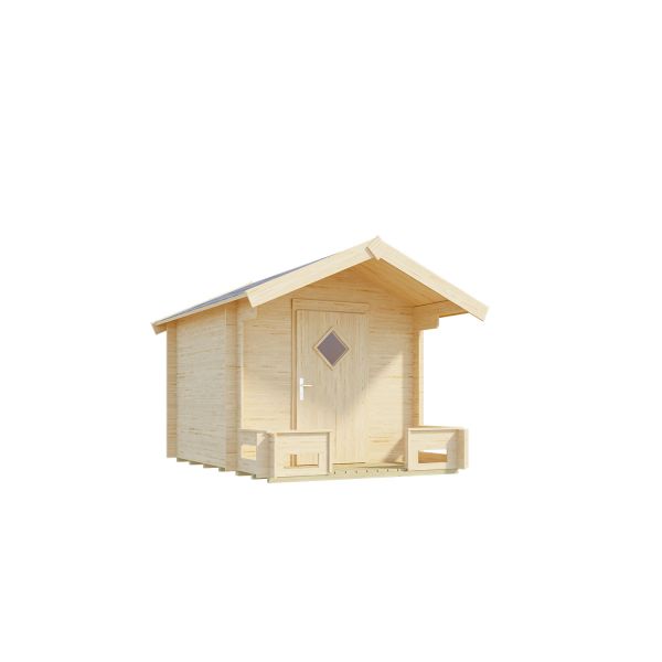 Lasita Maja Kinderspielhaus Pinocchio Naturbelassen 260x180 cm