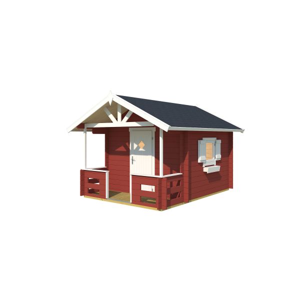 Lasita Maja Kinderspielhaus Lido Schwedenrot 215x290 cm