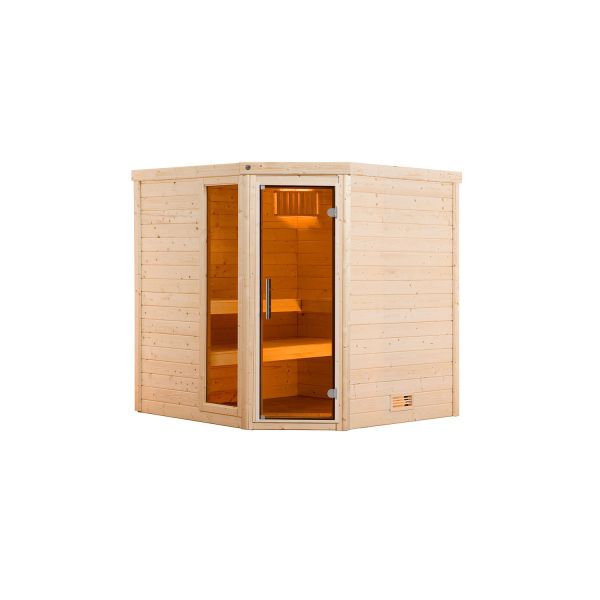 Weka Massivholzsauna TURKU 1 GTF Sparset OS