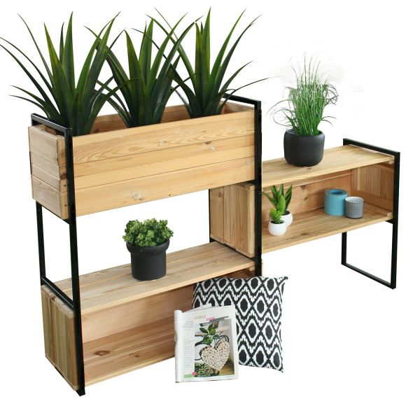 Nordje Pflanzkästen Anea 140x31,5x102,5 cm