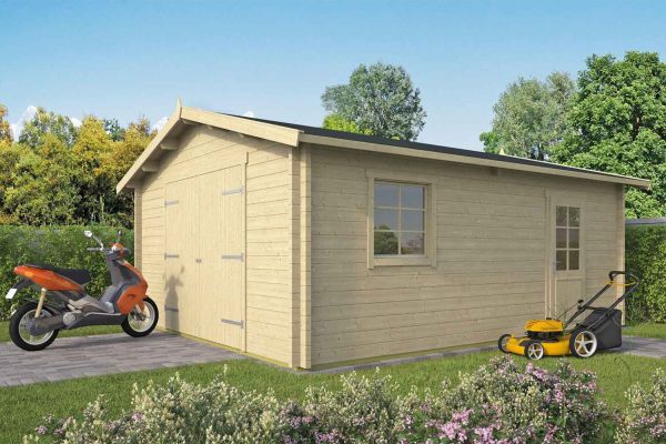 Garage XXL Tammo mit Satteldach | von Nordje | 570x470x275cm