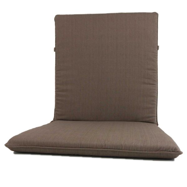 Nordje Niederlehner Gartenstuhl Auflage Taupe 100x50x5 cm