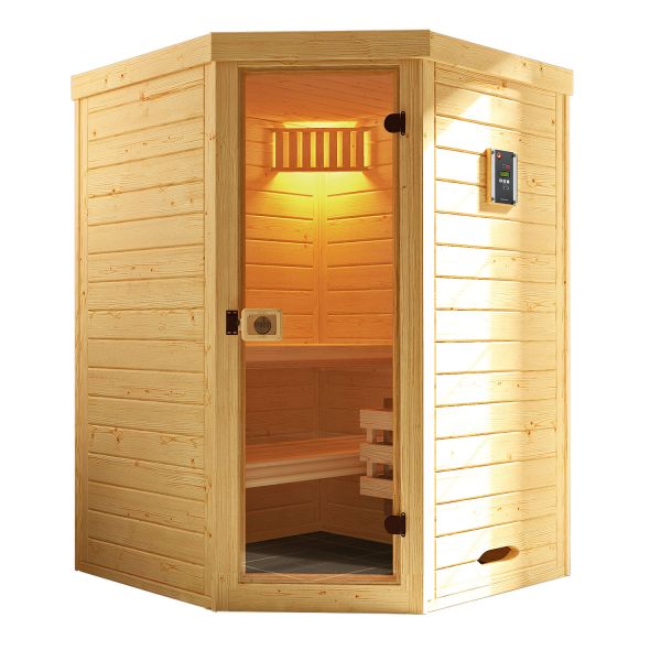 Weka Massivholzsauna LAUKKALA 1 GT