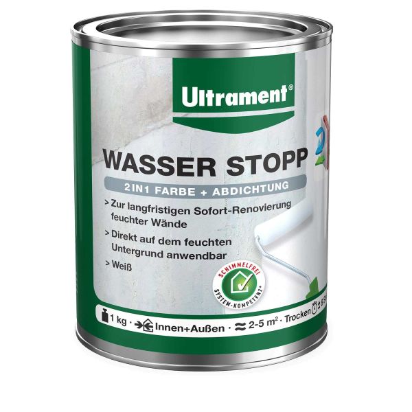 Ultrament Wasser Stopp 1 kg