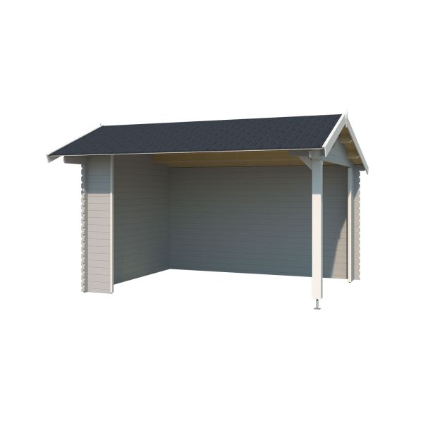 Lasita Maja Unterstand Lounge Kirian 300 Lichtgrau 250x250 cm