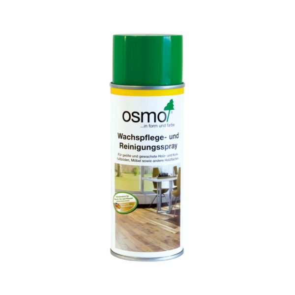 Osmo Wachspflege & Reinigungsspray farblos 400ml, zur Auffrischung des Holzes