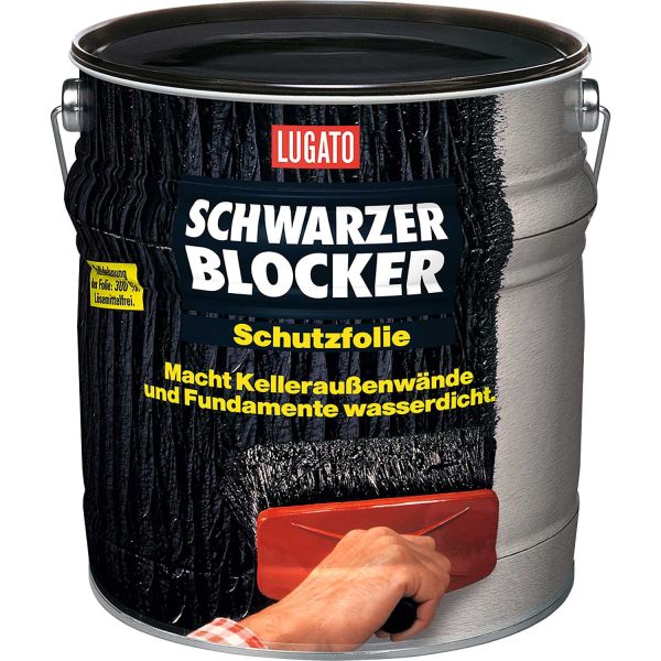 LUGATO Schwarzer Blocker Schutzfolie 10 l